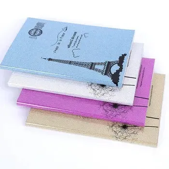 Glitter Rubber Notebook