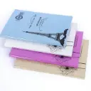 Glitter Rubber Notebook