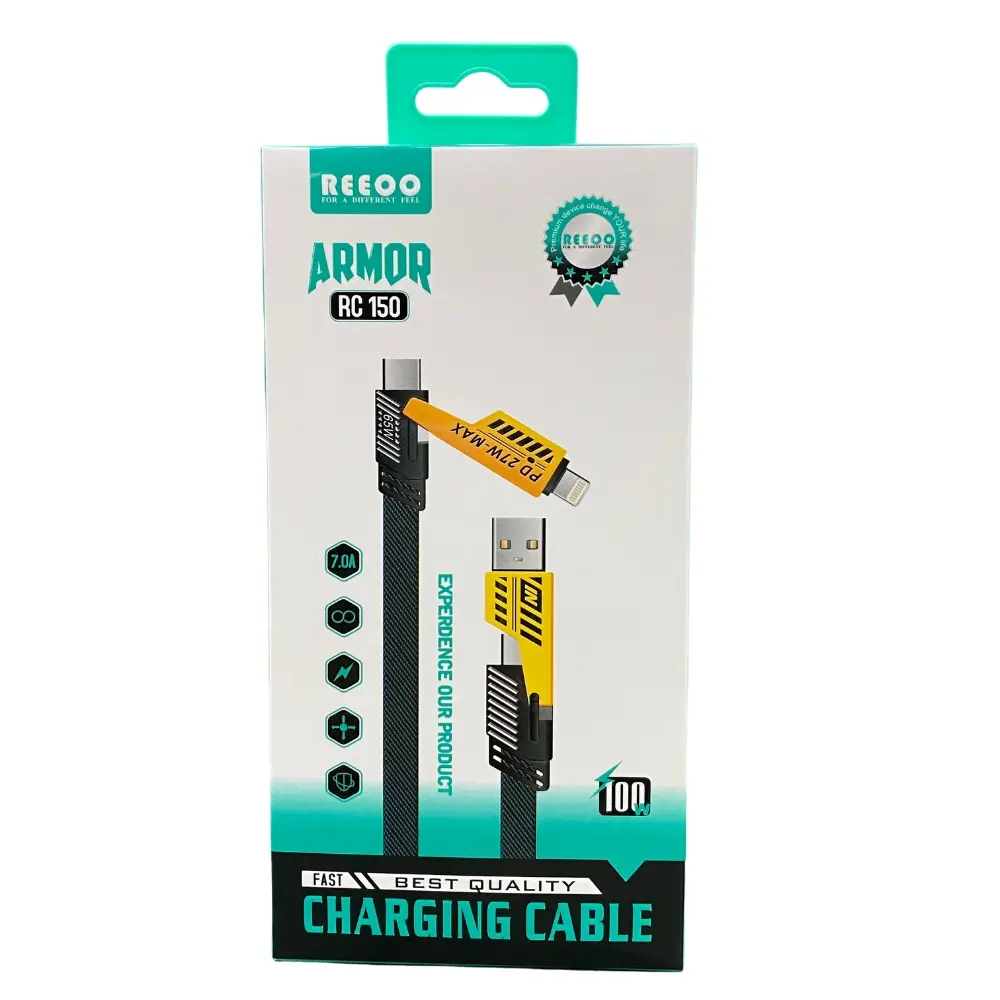 Reeoo 4 in 1 Charging Data Cable