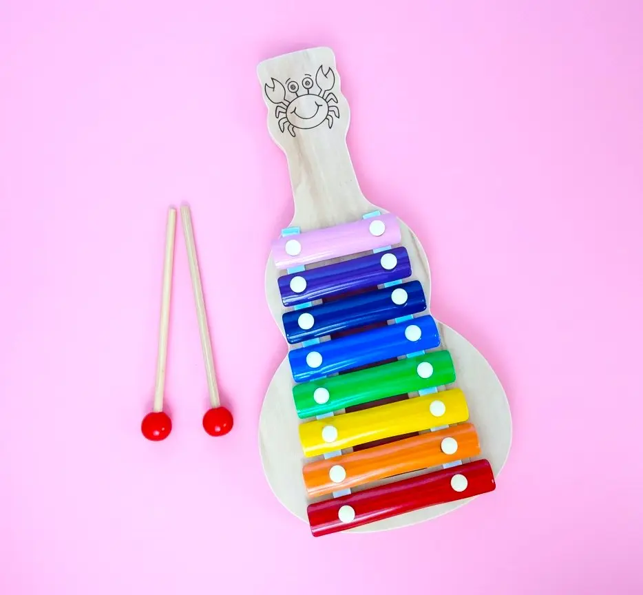 Children's Wooden Xylophone Musical Toy 8 Tones