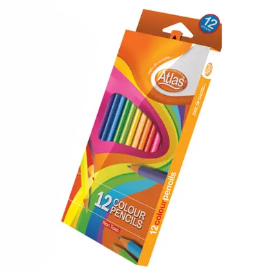 Atlas Color Pencils - 12 Color Set