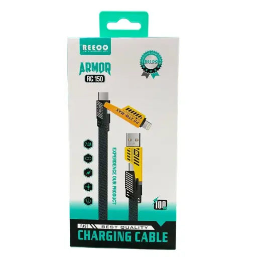 Reeoo 4 in 1 Charging Data Cable